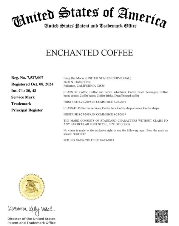 Sung Bin Moon - Enchanted Coffee